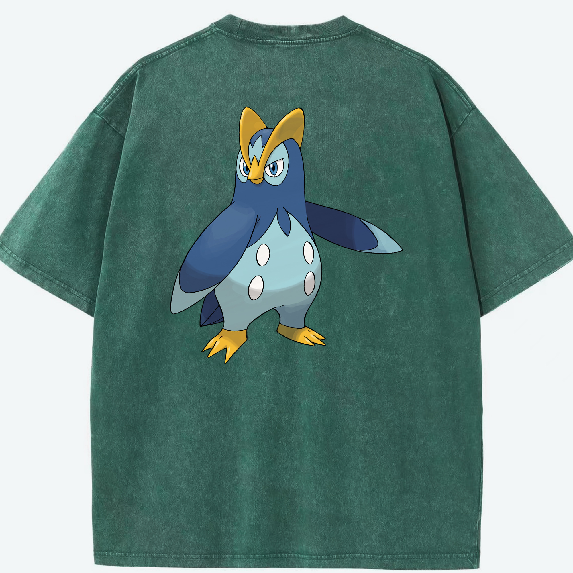 （画像用） ポケットモンスター Pokémon 綿100% ヴィンテージ風 半袖Tシャツ（背面プリント）